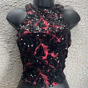 Guess sequin top
